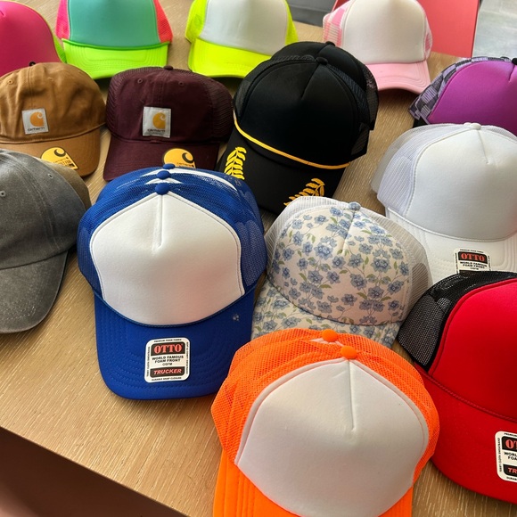 OTTO Trucker Hats in Bold Colors PERFECT FOR HAT BAR! - Picture 2 of 5